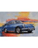 Affiche Edition Limitée - Porsche 356