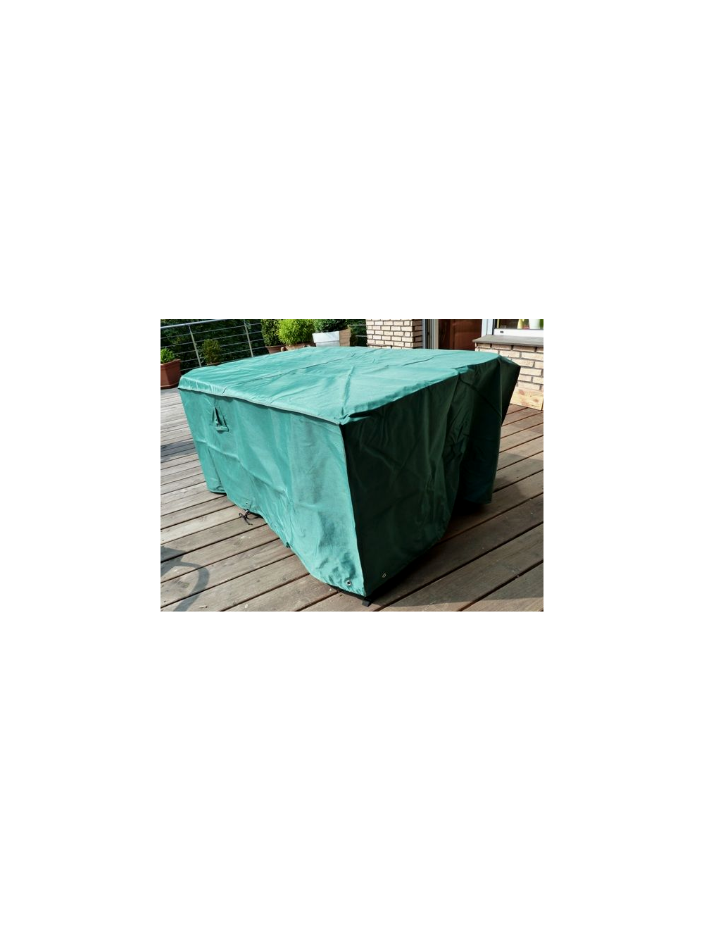 Bâche de protection pour meubles de jardin en plastique polyester