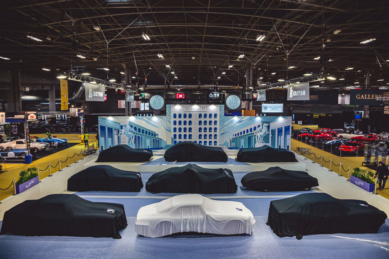 draps de presentation evenements auto