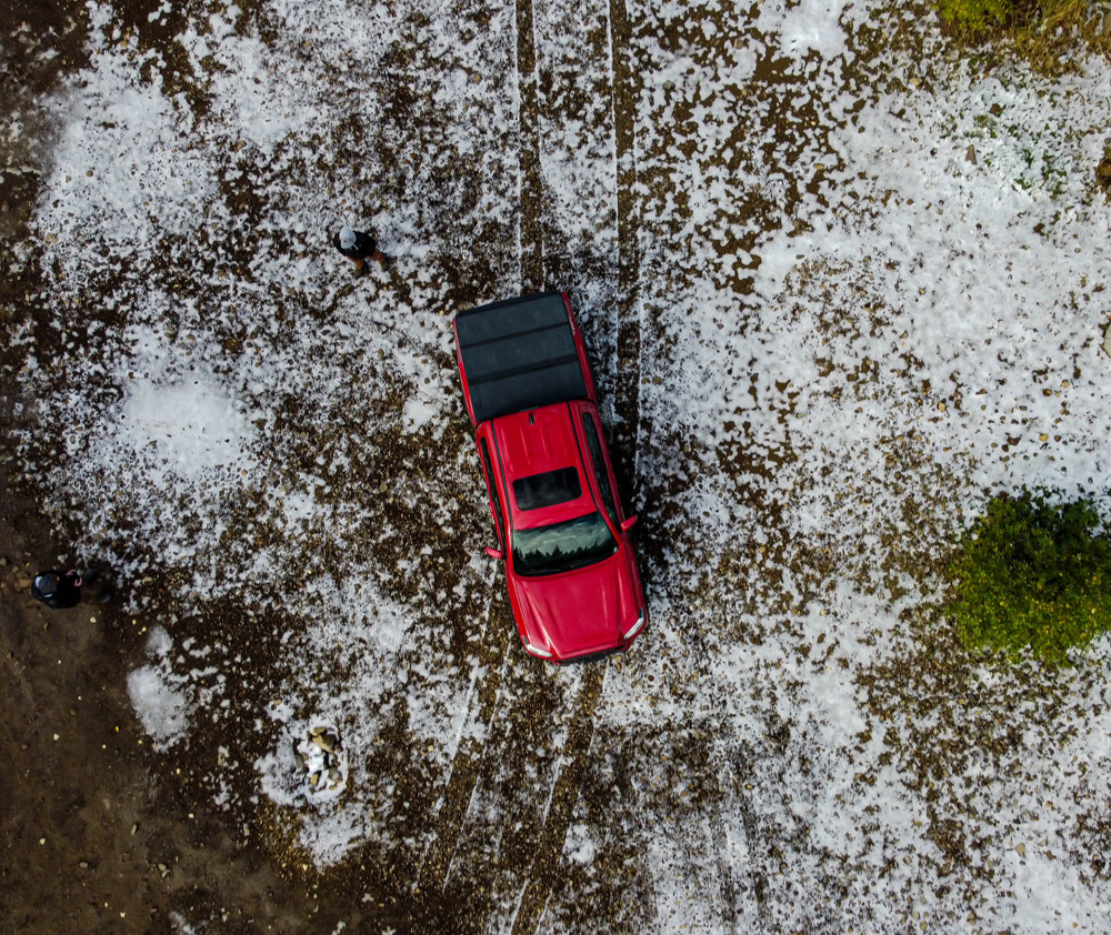 gel hiver voiture