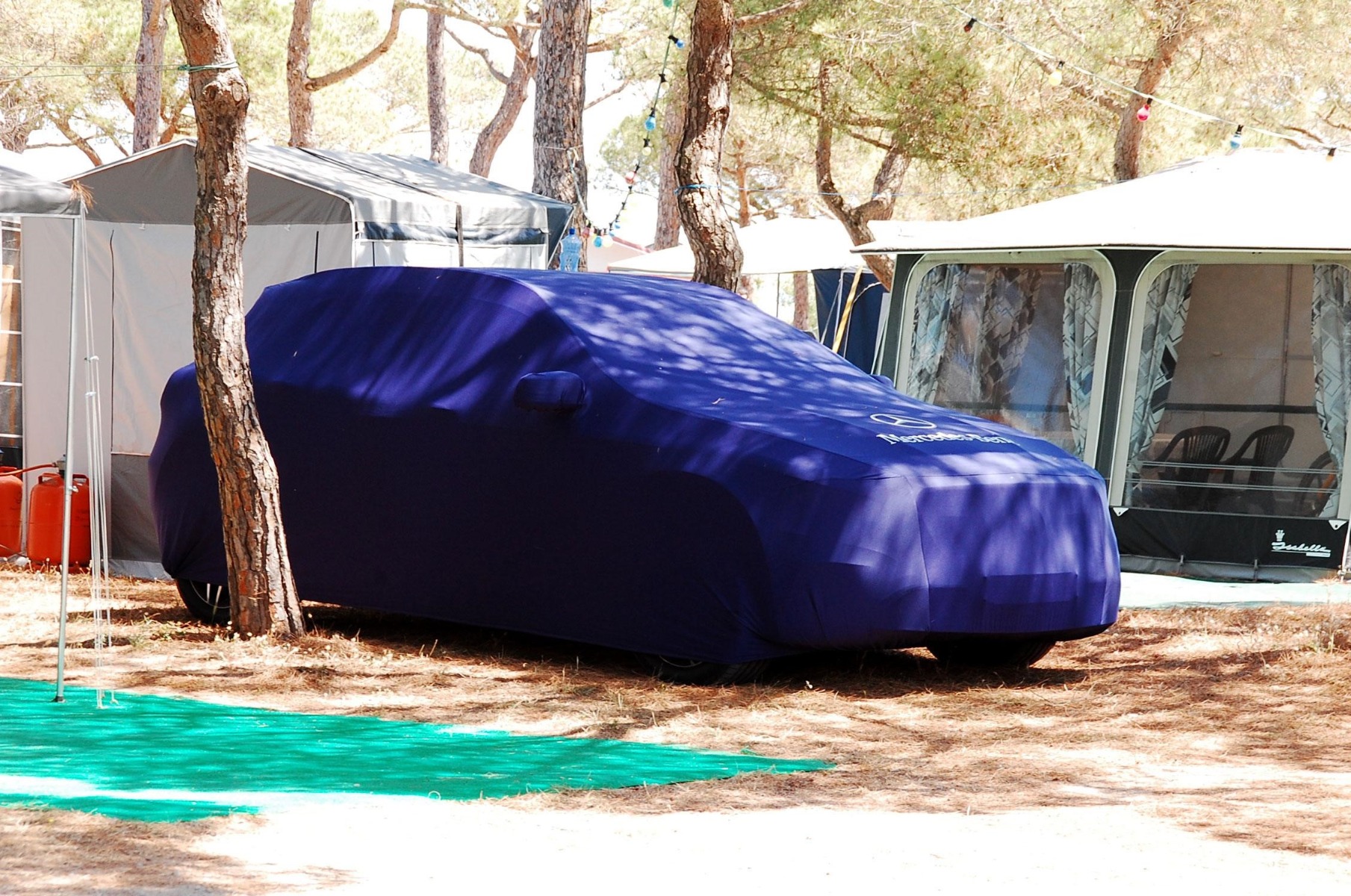 housse voiture camping